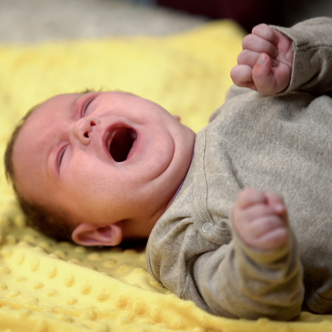 baby crying due to constipation