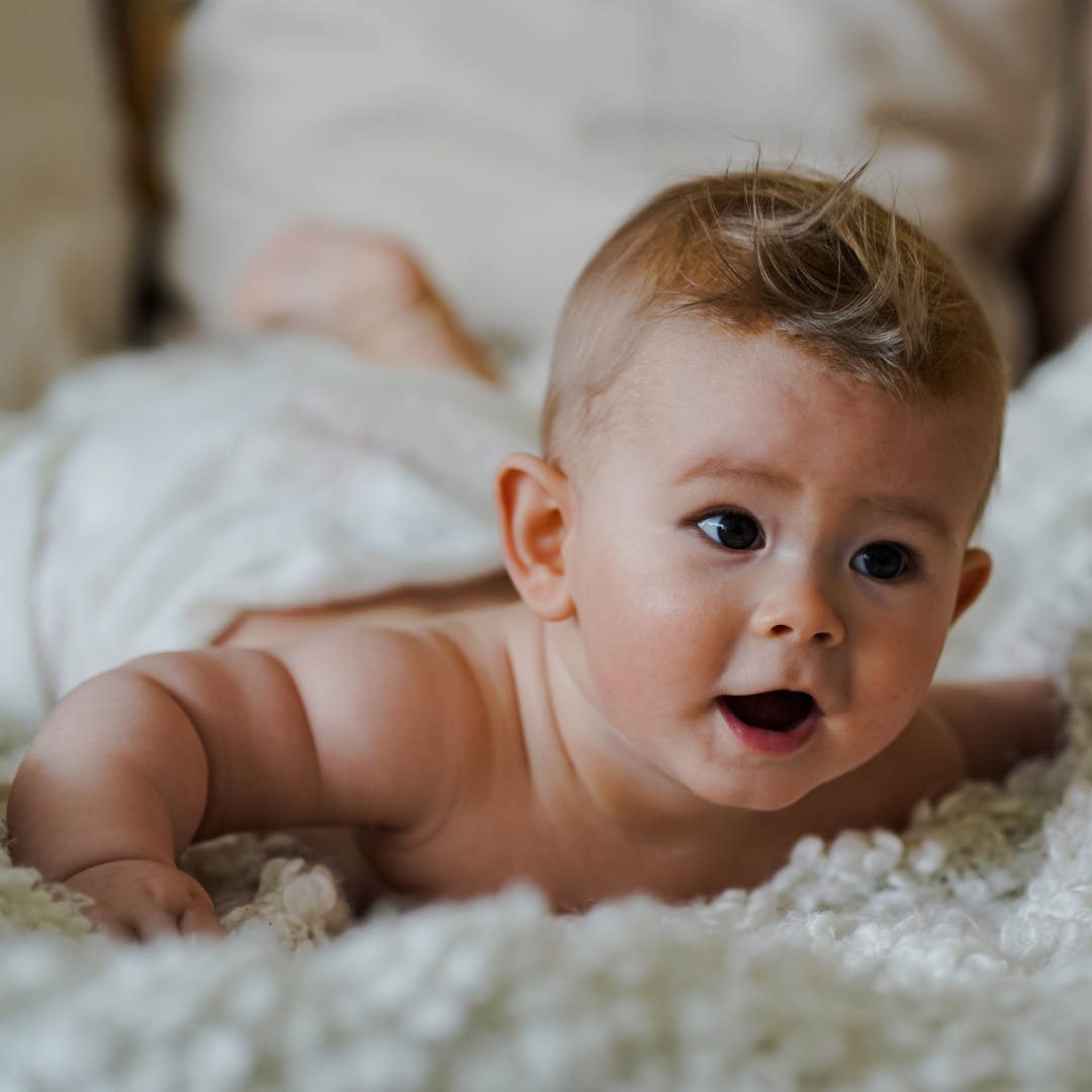 baby with sensitive tummy