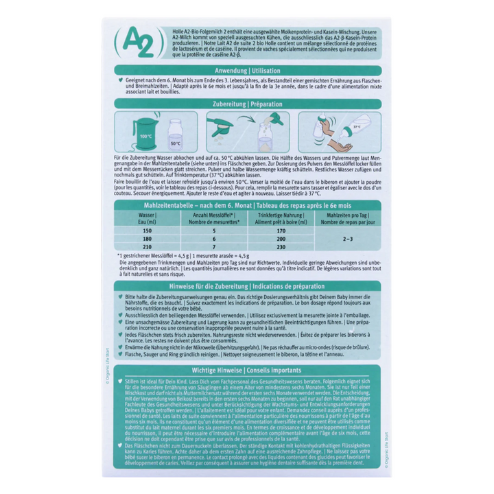Holle Cow A2 Stage 2