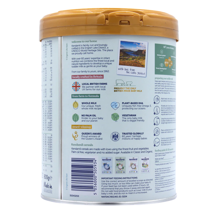 Kendamil Classic Toddler Milk (Stage 3)