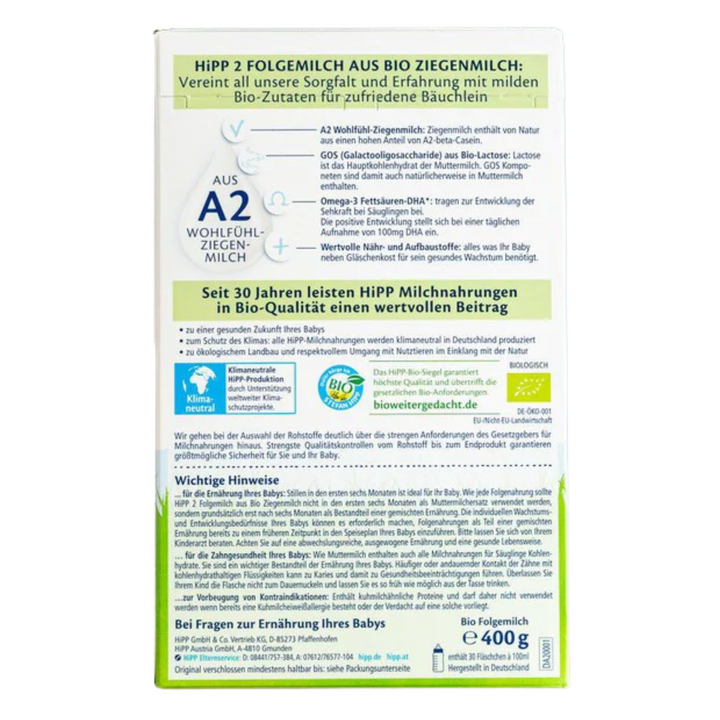 HiPP German Goat Stage 2