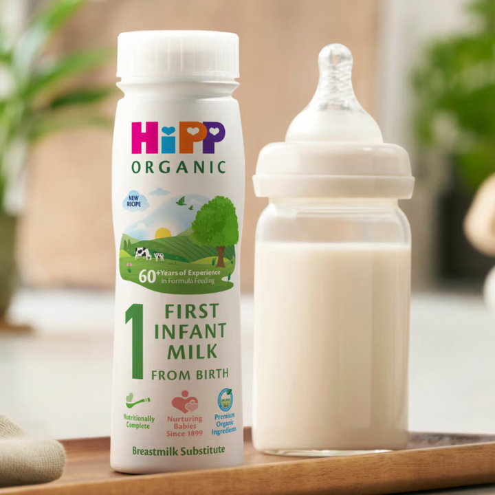 HiPP UK Stage 1 Ready to Feed (pack of 36, 200ml bottles)