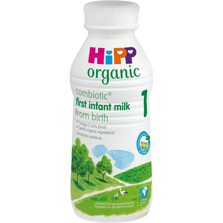 HiPP UK Stage 1 Ready to Feed (pack of 24, 470ml bottles)