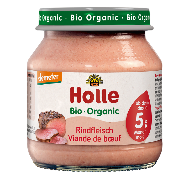6x Holle Organic Beef Puree