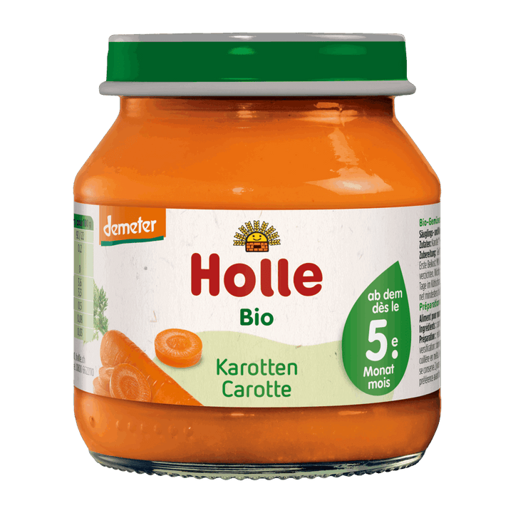 6x Holle Organic Carrot Puree