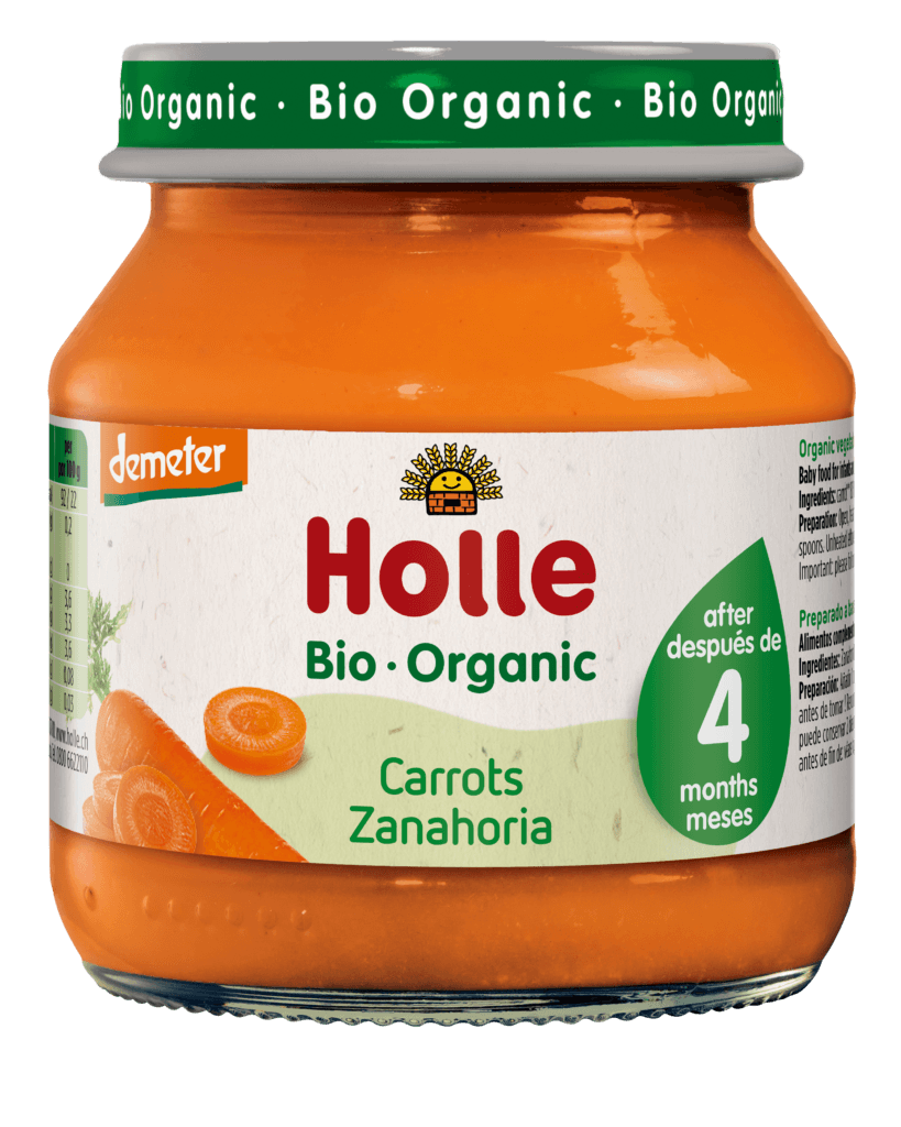 6x Holle Organic Carrot Puree