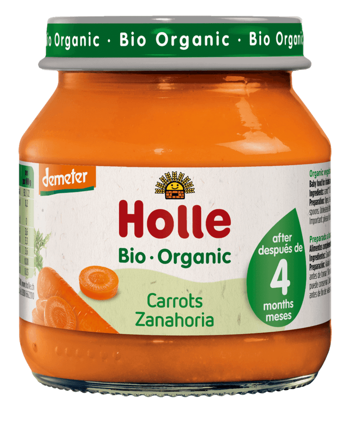 6x Holle Organic Carrot Puree
