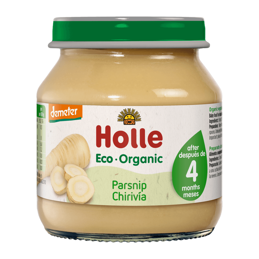 6x Holle Organic Parsnip Puree