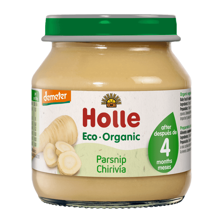 6x Holle Organic Parsnip Puree