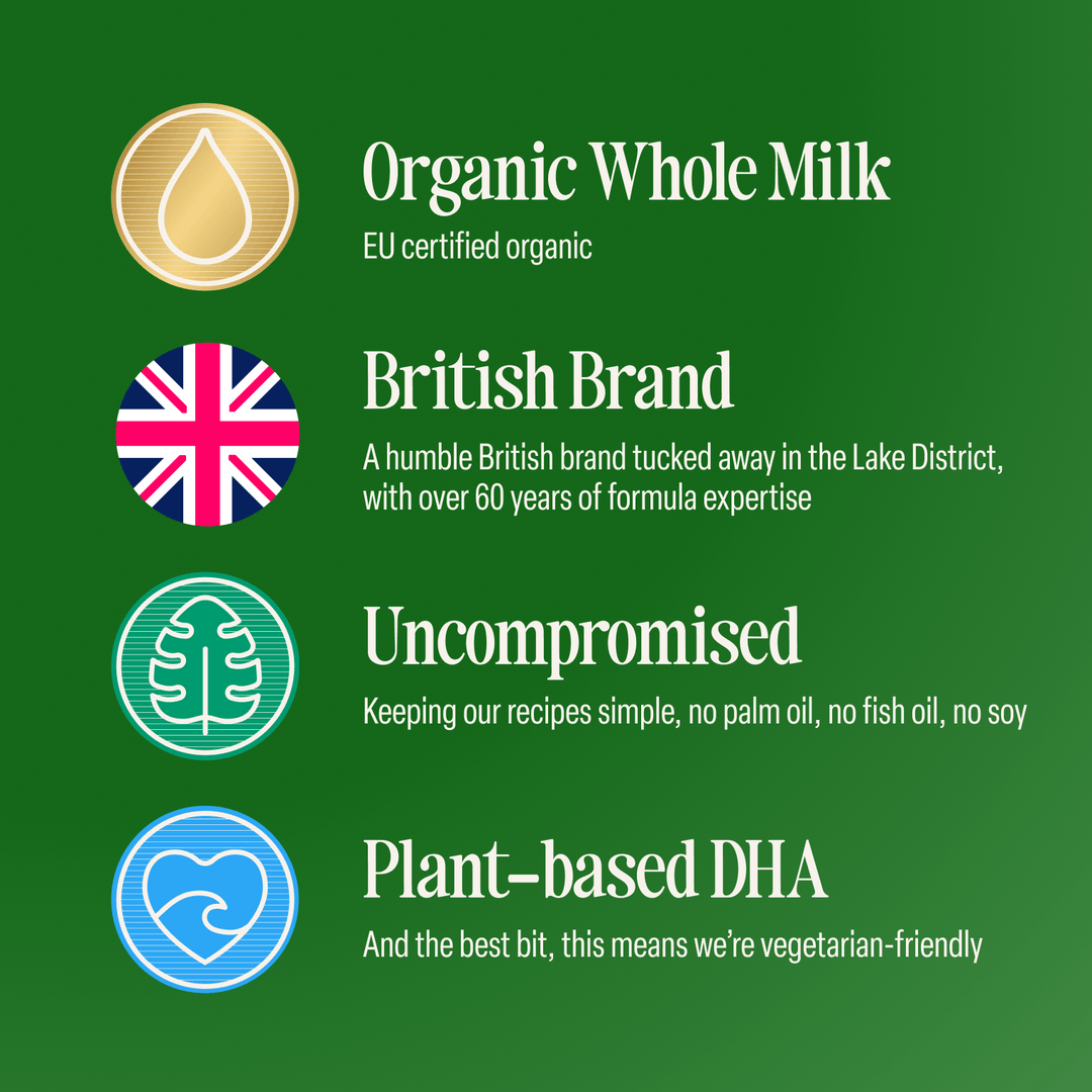 Kendamil Organic Stage 3 Ready-to-Feed benefits