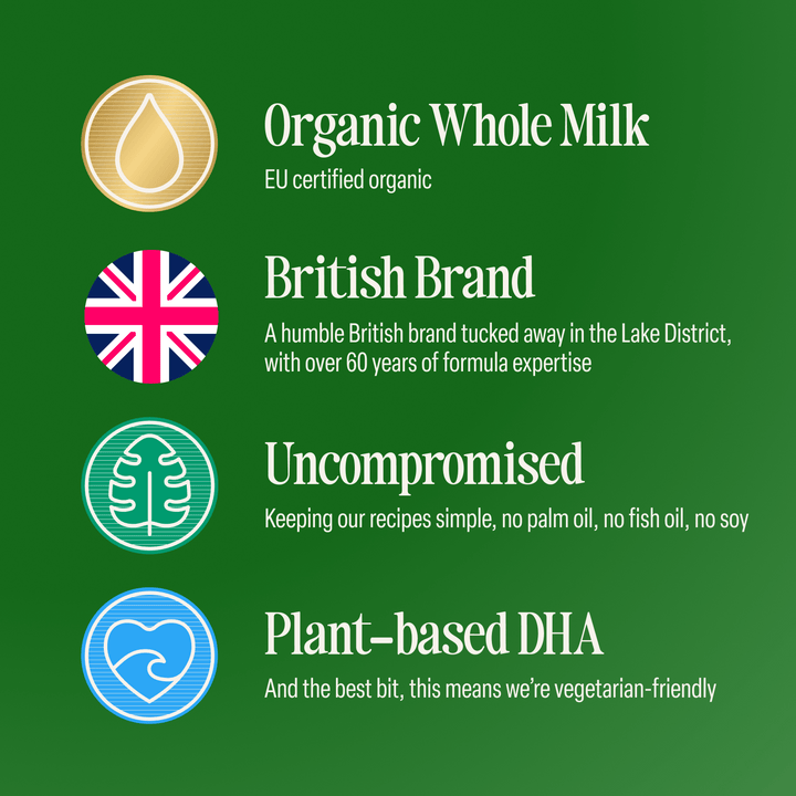 Kendamil Organic Stage 3 Ready-to-Feed benefits