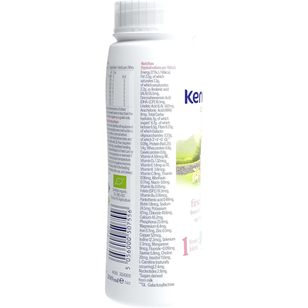 Kendamil Organic Infant Milk Ready to Feed (Stage 1) 200ml