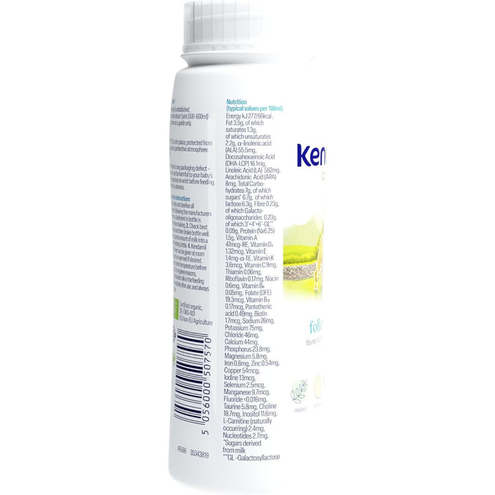 Kendamil Organic Follow On Milk Ready to Feed (Stage 2) 200ml