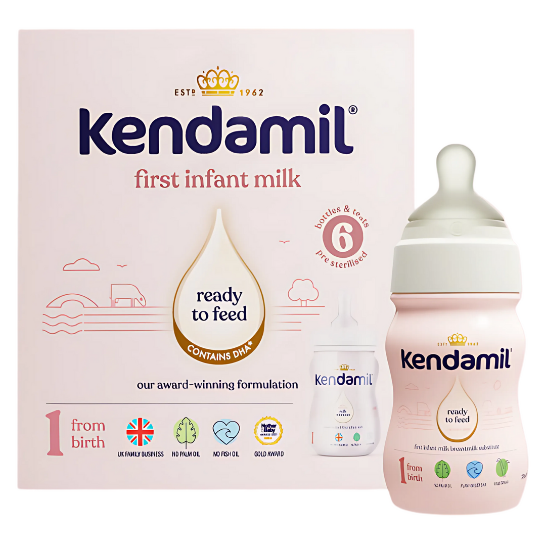 Kendamil 1 First Infant Milk Ready To Feed Starter Pack 6x70ml - 6 pack