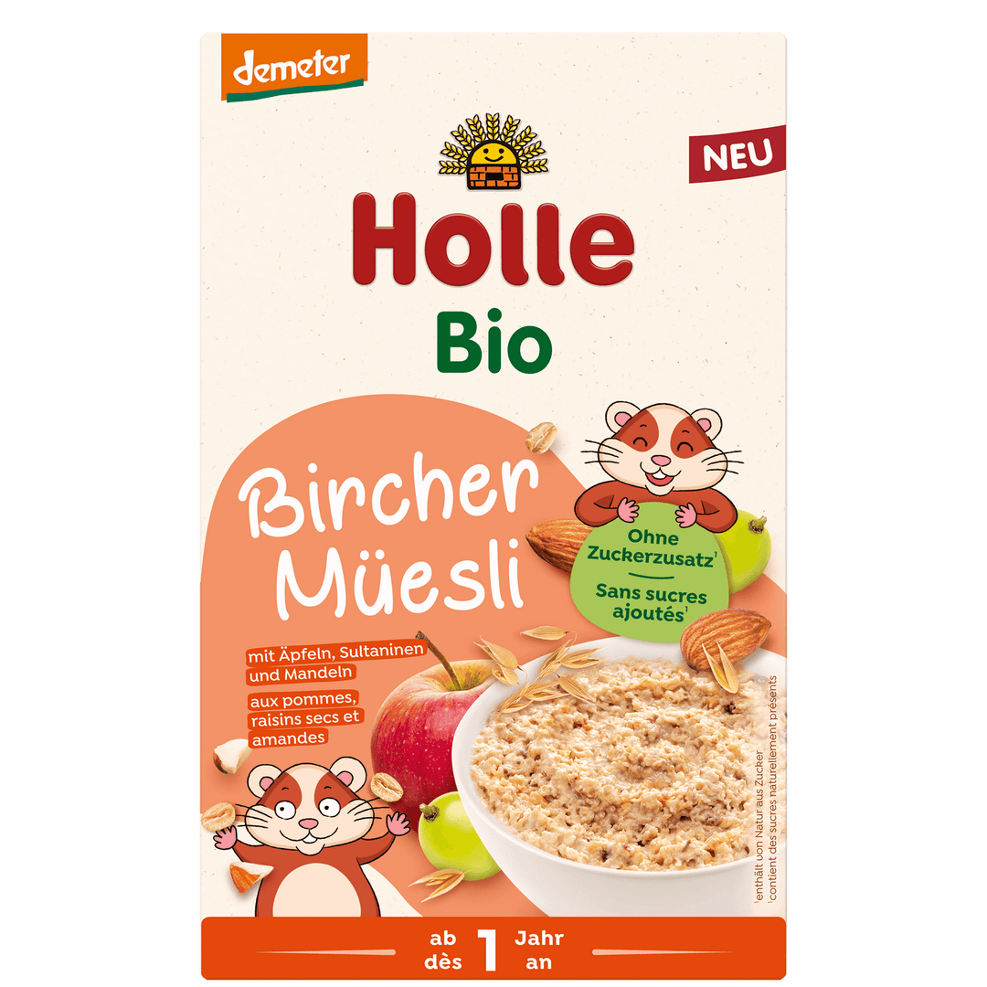 Holle Organic Wholegrain Bircher Muesli
