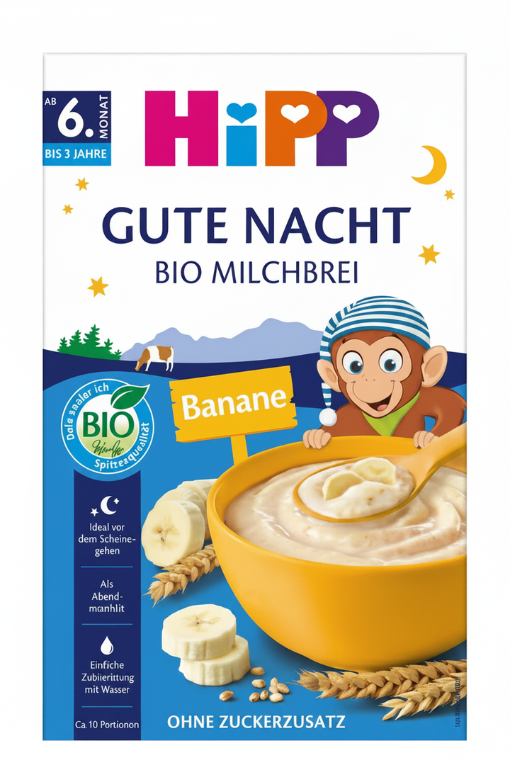 HiPP Good Night Banana Semolina - Maximum Fill