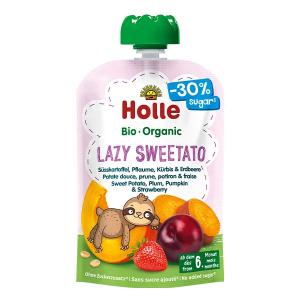 10x Holle Organic Lazy Sweetato Puree