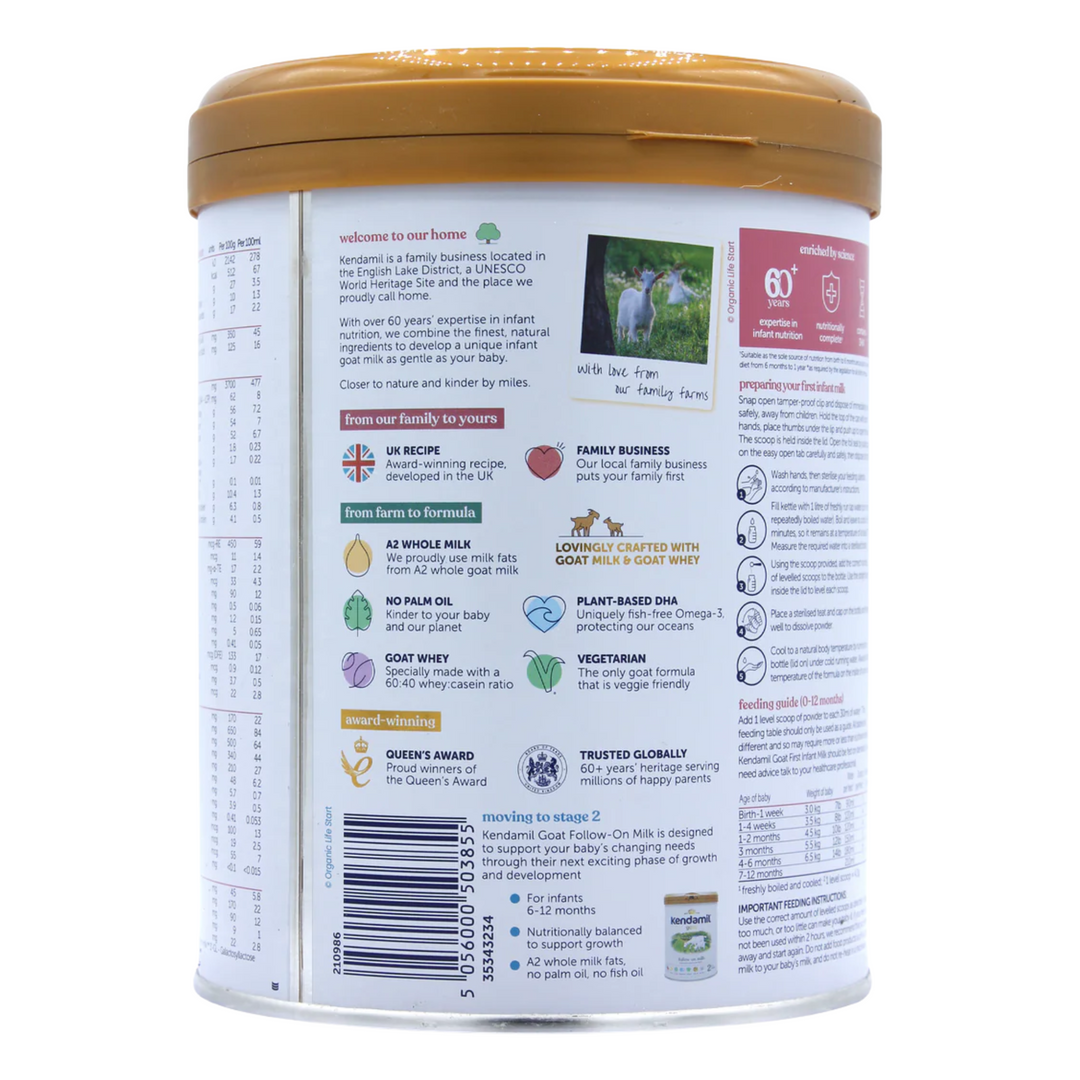 Kendamil Goat First Infant Milk (Stage 1)