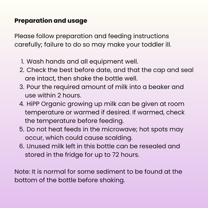 HiPP UK Stage 3 Ready to Feed (pack of 36)